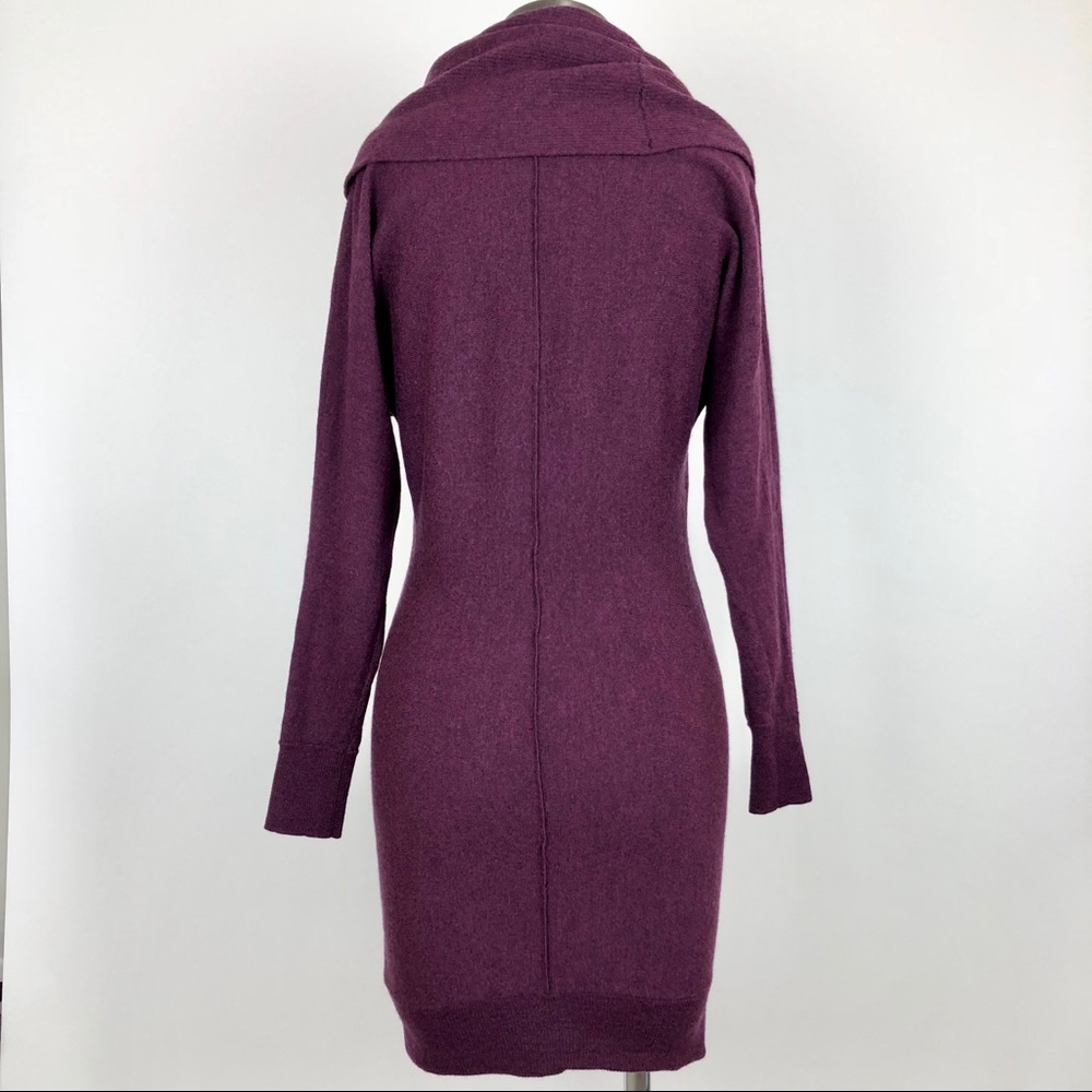 🚫SOLD🚫Tahari Cowl Neck Merino Wool Tunic Sweater - Picture 6 of 8